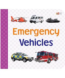 Emergency Vehicles Book - English