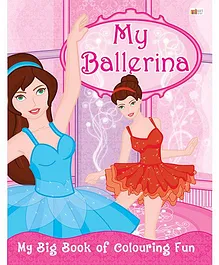 My Ballerina Coloring Book - English