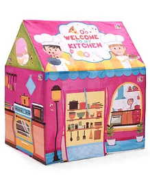 IToys Play House Tent With Kitchen Set - Pink