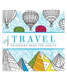 Pegasus Travel Adults Colouring Book with Tearout Sheet - English