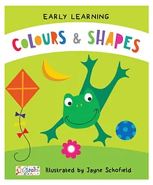 Pegasus Colours & Shapes Early Learning Padded Board Book - English