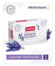 Babyhug Soothing Lavender Glycerin Bathing Bar - 75 g