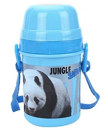 Jayco Water Bottle Small Panda Print Blue - 300 ml