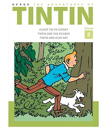 Harper Collins The Adventures of Tintin Volume 8 Comic Story Book - English