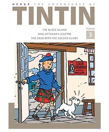 Harper Collins The Adventures of Tintin Volume 3 Comic Story Book - English