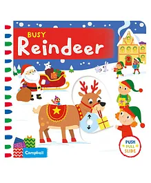 Pan Macmillan Busy Reindeer Board Book - English