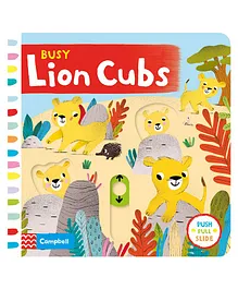 Pan Macmillan Busy Lion Cubs Board Book - English