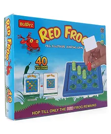 Buddyz Red Frog Mind Challenges Game - Blue
