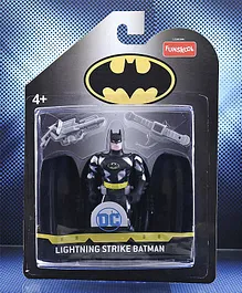Funskool Lightning Strike Batman Action Figure Black - Height 13 cm