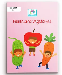 Learning Through Fun Fruits And Vegetables Reading And Learning Book - English
