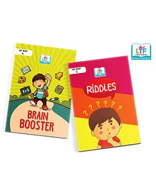 Learning Through Fun Brain Teaser 1 Activity Book Pack of 2 - English