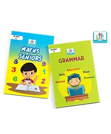 Learning Through Fun Grammar & Math Activity Book Pack of 2 - English 