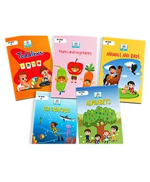 Learning Through Fun LTF Beginners & Alpha Activity Book Pack of 5 - English