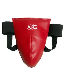 AXG New Goal Groin Guard - Red