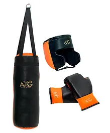 AXG New Goal Boxing Kit - Black