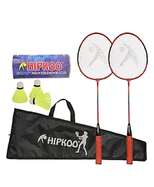 Hipkoo Badminton Set Pack Of 2 - Multicolor