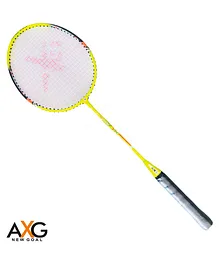  AXG New Goal Badminton Racket - Yellow
