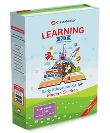 ClassMonitor KG2 Learning Kit comes with 300+ Early Learning Activity for Kids which Includes English, Maths, Senior KG for Age 4.5 - 5.5 Years - Multicolor