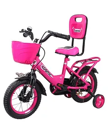 Cosmic Taco Bicycle With Training Wheels Pink - 12 inches
