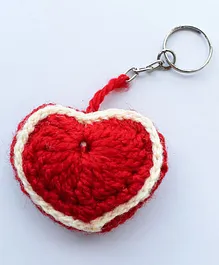 Woonie Heart Keychain - Red