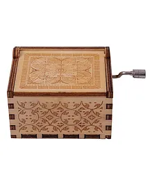 Caaju Wooden Handcrafted Bella Caio Musical Box - Brown