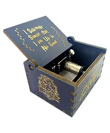 Caaju Wooden Handcrafted Harry Potter Musical Box - Blue