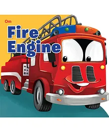 Board Book Fire Engine Cutout Board Book - English