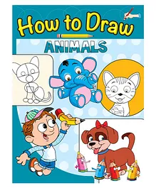 How to Draw Animals Step by Step Drawing Book - English