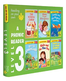 All set to Read A Phonic Reader Level 3 Phonics Readers Set of 6 Books - English