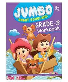 Jumbo Smart Scholars Grade 3 Workbook Activity Book - English