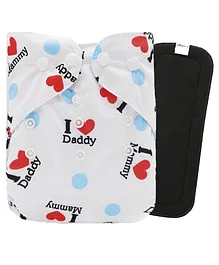 Babymoon Washable & Reusable Cloth Diaper Pocket with Insert - Blue