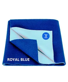 BABY & MOM COMPANY® Waterproof Bed Protector Quickly Dry Sheet XL Size -Royal Blue