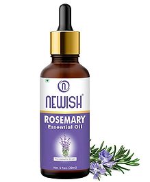 Newish Rosemary Essential oil for hair growth, Skin, Therapeutic Grade and Diffuser Aroma - 30ml