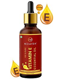 Newish® Vitamin E Oil for Hair Growth, Face, Body, Skin (Non capsule) - 30ml