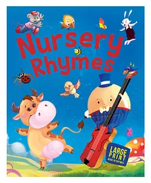 Large Print Nursery Rhymes - English