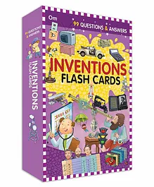Om Books International Inventions Flash Cards - 51 Cards