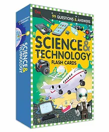 Om Books International Science & Technology Flash Cards - 51 Cards