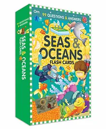 Om Books International Seas & Oceans Flash Cards - 51 Cards