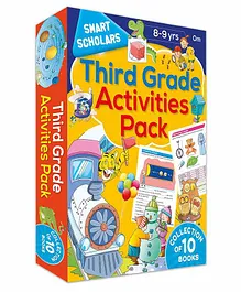 Third Grade Activities Book Pack of 10 - English