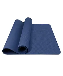 Strauss TPE Eco-Friendly Yoga Mat 6 mm - Blue
