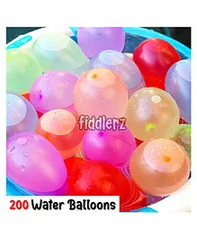Fiddlerz Holi Water Balloon Pack of 200 - Multicolor