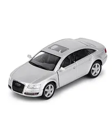 Fiddlerz Pull Back Car Toy With Openable Doors - Silver