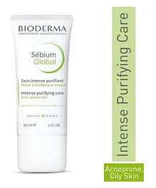Bioderma Sebium Global Intense Purifying Cream Combination Acne-Prone Skin -  30 ml