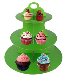 Party Anthem Cup Cake Stand - Green