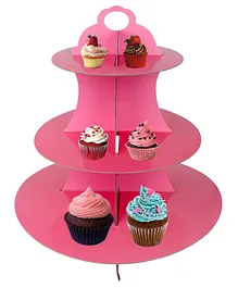 Party Anthem Cup Cake Stand - Pink