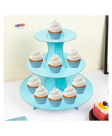 Party Anthem Cup Cake Stand - Blue
