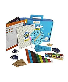 Sparklebox Nursery Grade Math Kit with 12 Activities - Multicolour