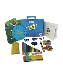 Sparklebox Grade 3 Math Kit with 17 Activities - Multicolour