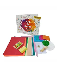 Sparklebox Grade 2 Art and Craft Kit with 18 Activities - Multicolor