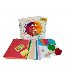 Sparklebox Grade 3 Art and Craft Kit with 19 Activities - Multicolor